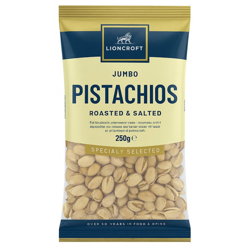 LIONCROFT SALTED PISTACHIOS 21/27 20x250G