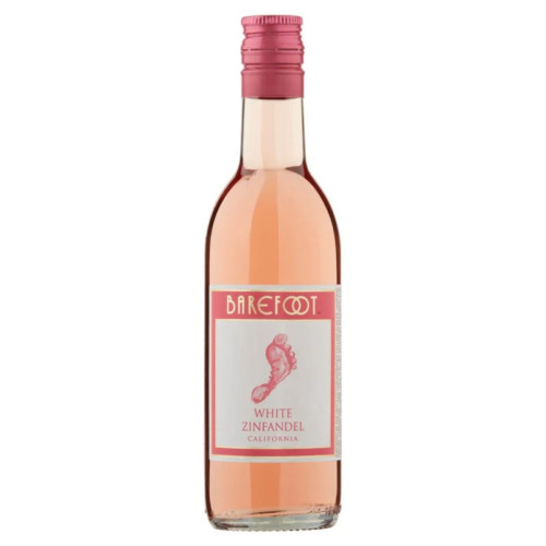 BAREFOOT WHITE WINE BOTTLE 1x12x18.7CL