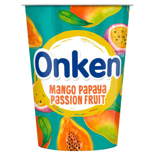 ONKEN BIO MANGO PASSION FRUIT + PAPAYA YOGHURT 1x450G