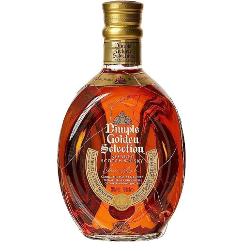 DIMPLE SELECTION GOLDEN BLENDED SCOTCH WHISKY BOTTLE 6x70CL