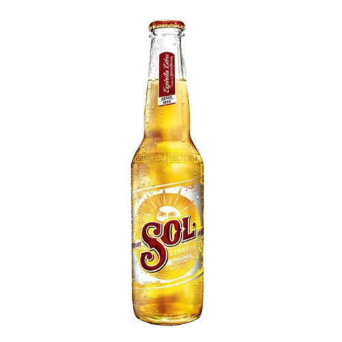 SOL MEXICAN LAGER BOTTLE 1x12x330ML