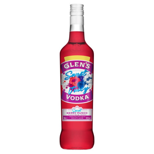 GLENS BERRY PUNCH VODKA BOTTLE 1x70CL PMP &Acirc;&pound;15.99