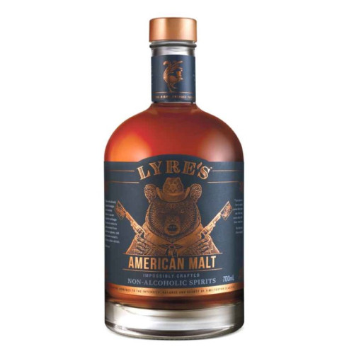 LYRES AMERICAN MALT WHISKEY ZERO BOTTLE 1x70CL