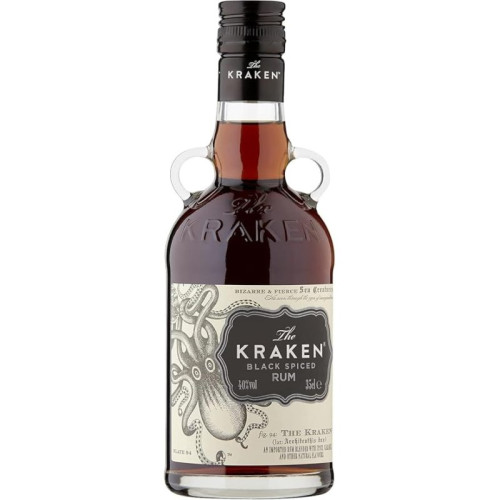 THE KRAKEN DARK RUM BOTTLE 1x35CL