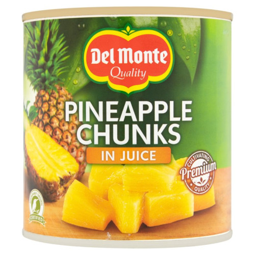 DEL MONTE PINEAPPLE CHUNKS IN JUICE 1x6x435G PMP &Acirc;&pound;1.49