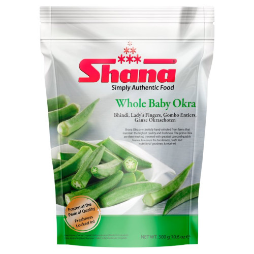 SHAN WHOLE BINDA OKRA 1x300G