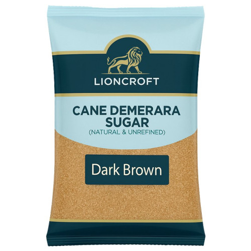 LIONCROFT DARK DEMERARA SUGAR 6x2KG
