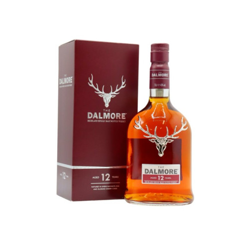 DALMORE MALT 12 YEAR WHISKY BOTTLE 6x70CL
