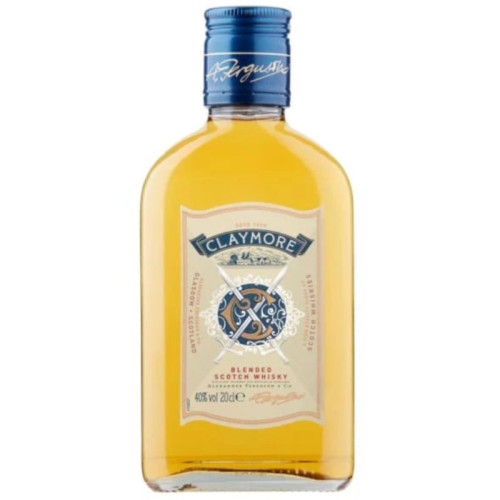 CLAYMORE SCOTCH WHISKY BOTTLE 48x20CL PMP &Acirc;&pound;6.29