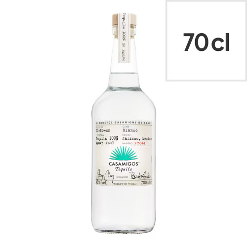 CASAMIGO BLANCO TEQUILA BOTTLE 6x70CL
