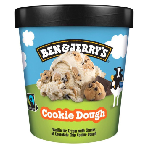 BEN & JERRYS FUDGE BROWNIE ICE CREAM 8x465ML