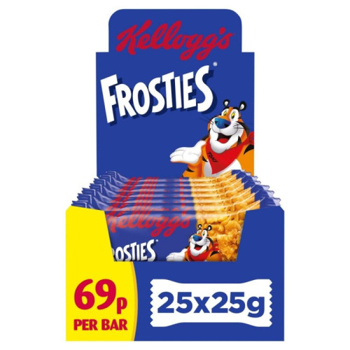 KELLOGGS FROSTIES CEREAL BAR 1x25x25G PMP &Acirc;&pound;0.69