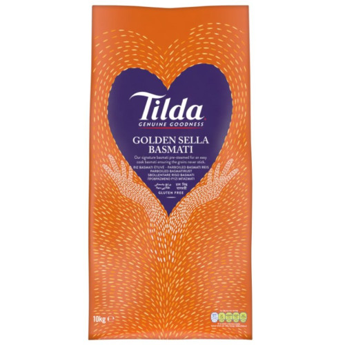 TILDA SELLA GOLDEN RICE 1x10KG PMP &Acirc;&pound;15.99