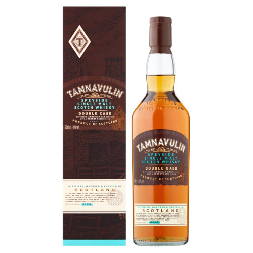 TAMNAVULIN DOUBLE CASK WHISKY BOTTLE 1x70CL