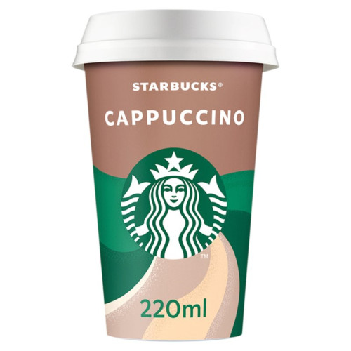 STARBUCKS CAPPUCINO ICED COFFEE CUP 1x10x220ML