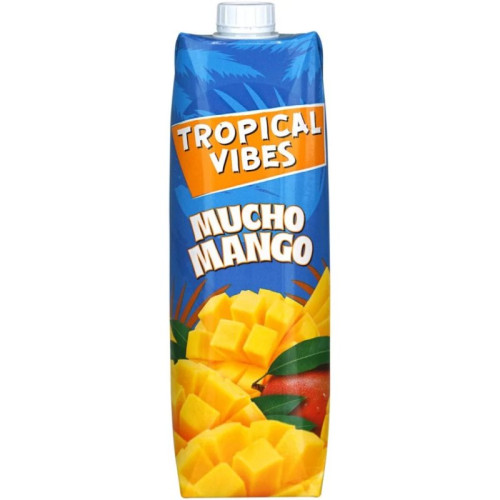 TROPICAL VIBES TETRA MUCHO MANGO BOTTLE 1x6x1L