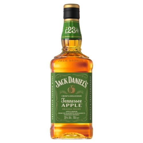 JACK DANIELS TENNESSEE APPLE WHISKEY BOTTLE 6x70CL PMP &Acirc;&pound;23.49