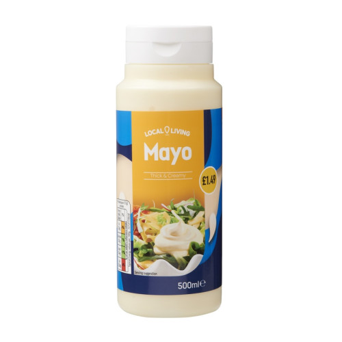 LOCAL LIVING MAYONNAISE 1x6x450ML PMP &Acirc;&pound;1.49