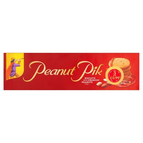 PEAK FREANS PEANUT PIK BISCUIT 1x142G PMP &Acirc;&pound;0.55