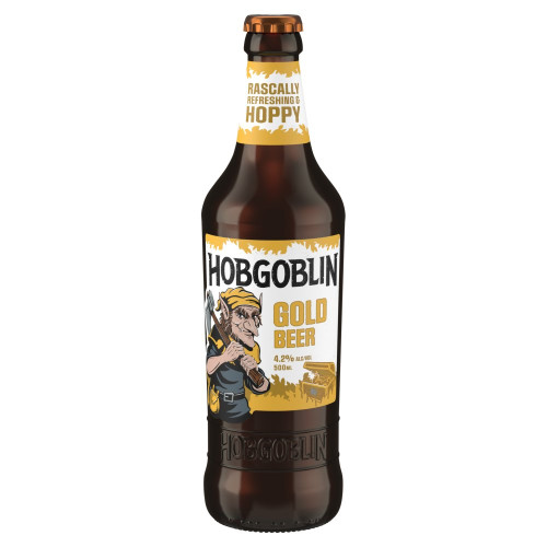 HOBGOBLIN IPA GOLD ALE BOTTLE 1x8x500ML