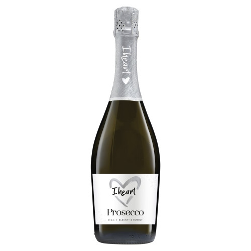 I HEART PROSECCO SPARKLING WINE BOTTLE 6x75CL