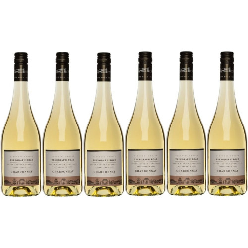 TELEGRAPH ROAD CHARDONNAY WHITE WINE BOTTLE 6x75CL