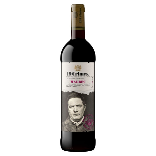 19 CRIMES ARGENTINA MALBEC RED WINE 1x75CL