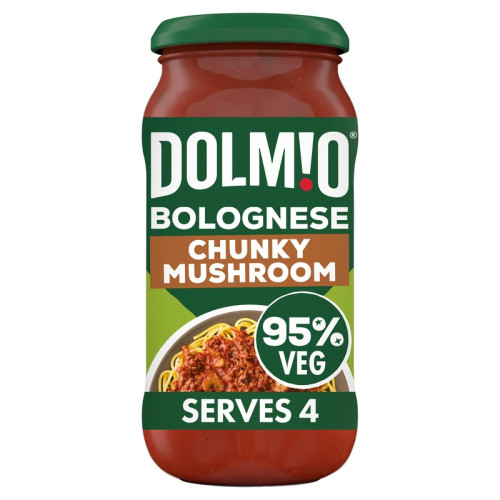 DOLMIO BOLOGNESE CHUNKY MUSHROOM SAUCE 1x6x450G