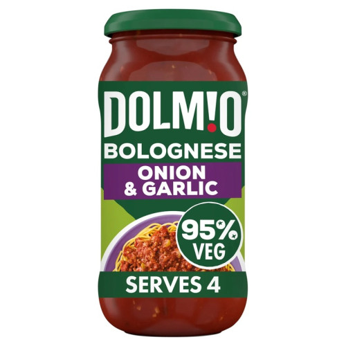 DOLMIO BOLOGNESE ONION & GARLIC SAUCE 1x6x450G