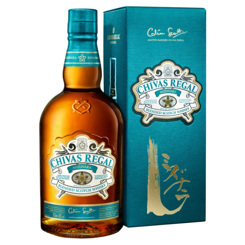 CHIVAS REGAL MIZUNARA SCOTCH WHISKY BOTTLE 1x70CL