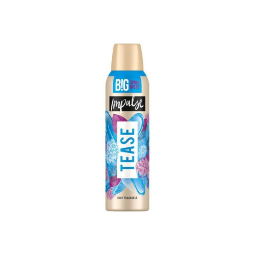 IMPULSE TEASE BODY SPRAY DEODORANT 1x6x150ML PMP &Acirc;&pound;1.99