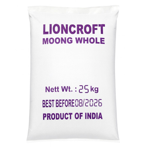 LIONCROFT MOONG WHOLE 1x25KG
