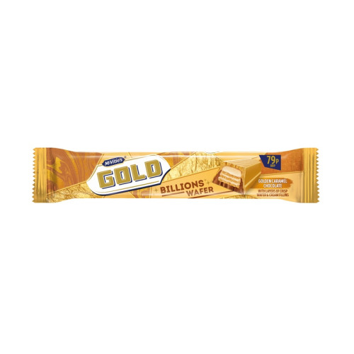 MCVITIES GOLD BILLION WAFERS 1x24x39G PMP &Acirc;&pound;0.79