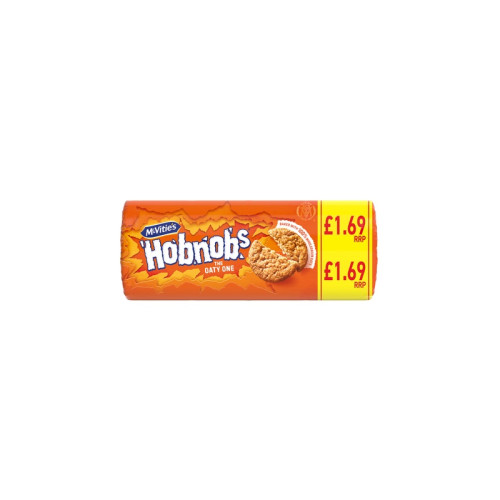 MCVITIES HOBNOBS ORIGNAL BISCUIT 1x12x255G PMP &Acirc;&pound;1.69