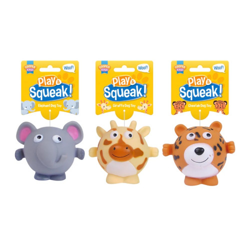 OTL SQUEEZY SAFARI DOG TOY 1xSGL