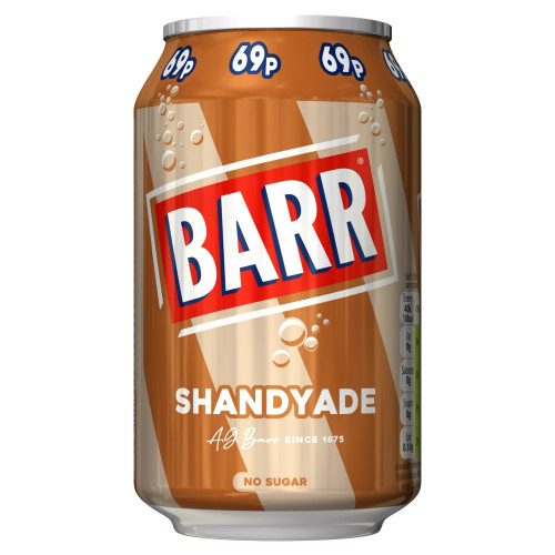 BARR SHANDYADE CAN 1x24x330ML PMP &Acirc;&pound;0.69