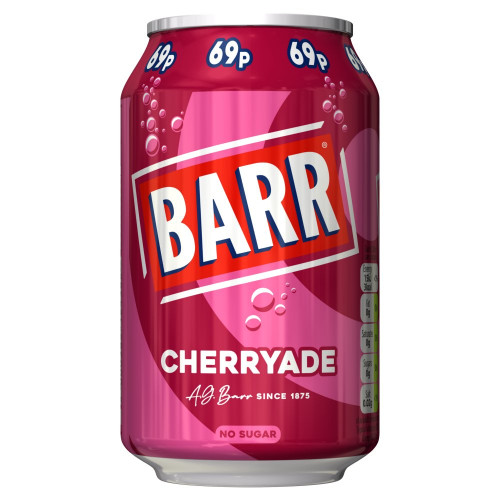 BARR CHERRYADE CAN 1x24x330ML PMP &Acirc;&pound;0.69