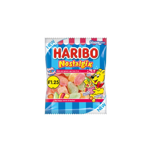 HARIBO NOSTALGIX SWEETS 1x12x140G PMP &Acirc;&pound;1.25