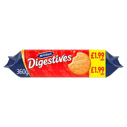 MCVITIES DIGESTIVES BISCUIT 1x12x360G PMP &Acirc;&pound;1.99