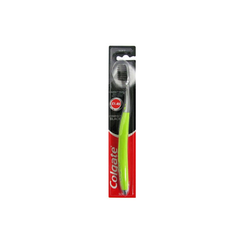 COLGATE COMPACT BLACK TOOTHBRUSH 1x6xSGL PMP &Acirc;&pound;1.49