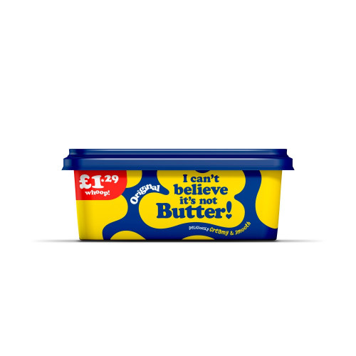 I CANT BELIEVE ITS NOT BUTTER BUTTER 1x250G PMP &Acirc;&pound;1.29