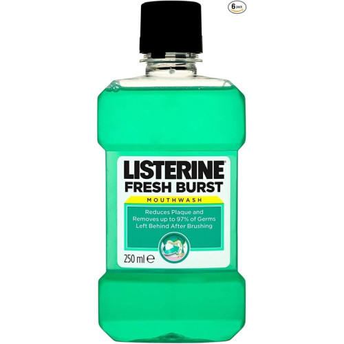 LISTERINE FRESHBURST MOUTHWASH 1x6x250ML PMP &Acirc;&pound;2