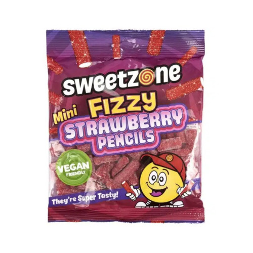 SWEETZONE MINI STRAWBERRY PENCILS 1x12x180G
