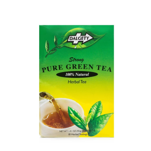 DALGETY PURE GREEN HERBAL TEA 1x6x22G PMP &Acirc;&pound;1.49