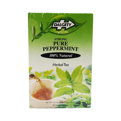 DALGETY PURE PEPPERMINT HERBAL TEA 1x6x22G PMP &Acirc;&pound;1.49