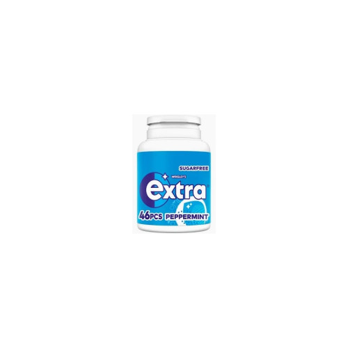 EXTRA PEPPERMINT MINT SUGAR FREE CHEWING GUM BTL 1x6x46s