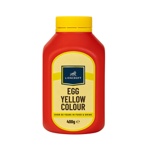 LIONCROFT EGG YELLOW FOOD COLOUR POWDER 20x400G