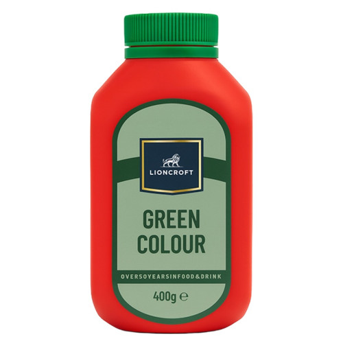 LIONCROFT GREEN FOOD COLOUR POWDER 1x400G