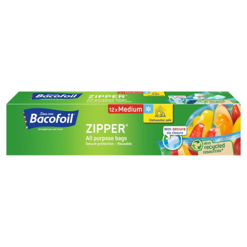 BACO ALL PURPOSE ZIPPER BAG 1x3L