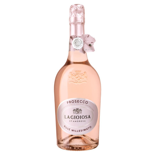 LA GIOIOSA PROSECCO ROSE SPARKLING WINE BOTTLE 1x20CL